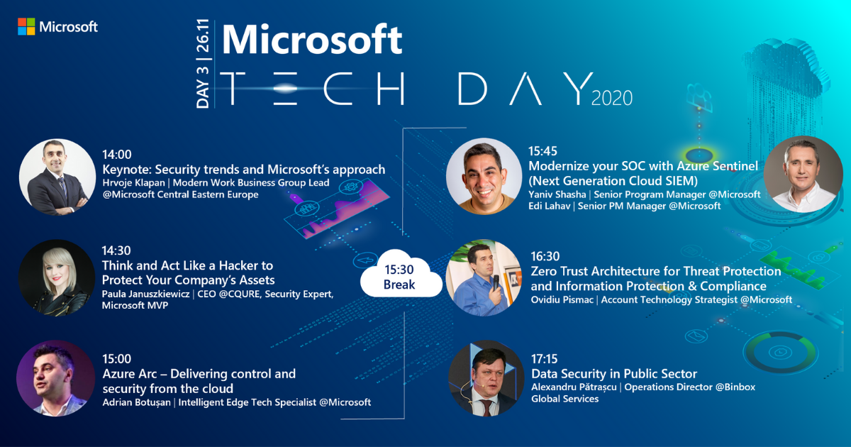 Astăzi este ultima zi în care vă puteți înscrie la Microsoft Tech Day