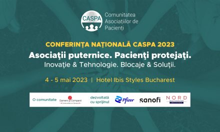 Asociațiile de pacienți din întreaga țară se reunesc la Conferința Națională CASPA, în București