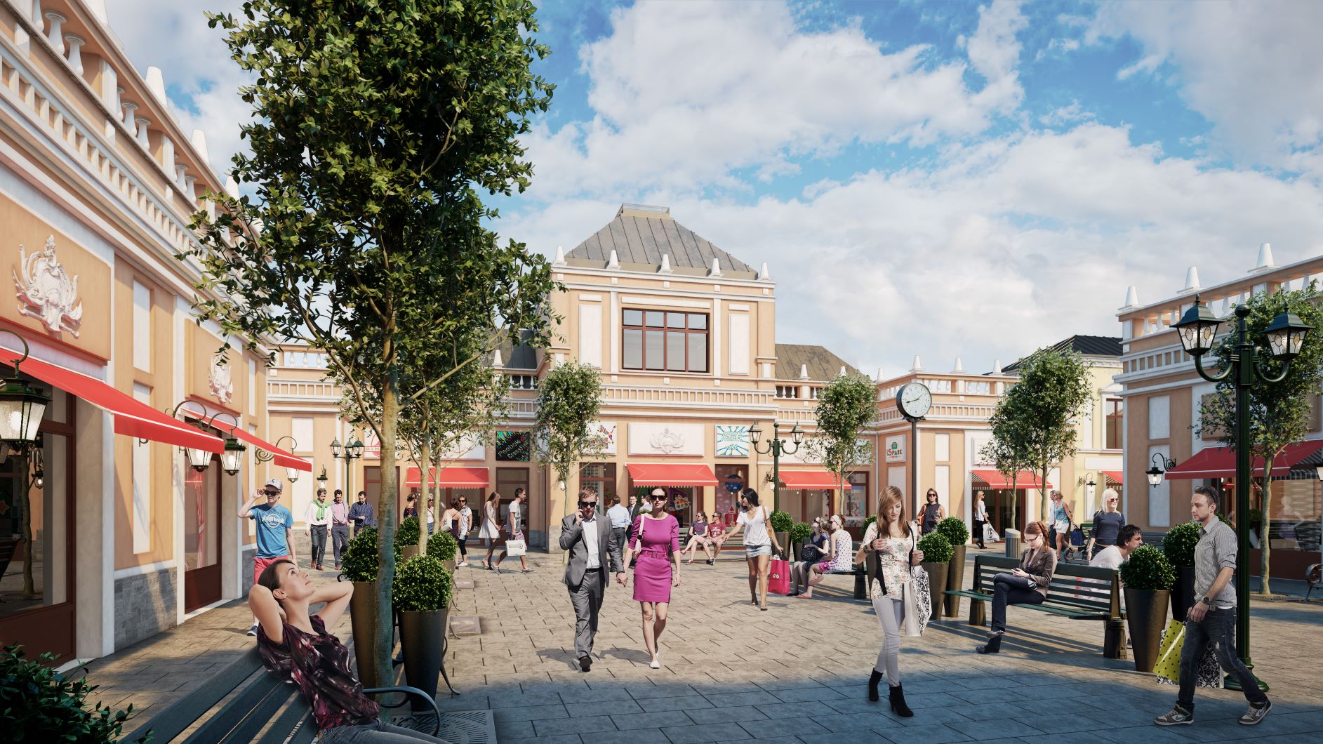 Viitorul Outlet Centre FASHION HOUSE Pallady se va deschide în martie 2021