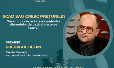 Gheorghe Bejan, Director Executiv al Patronatului Zahărului din România: Noile reglementări sunt în defavoarea consumatorului