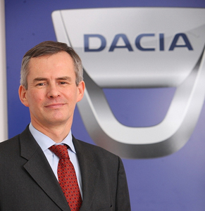 Jérome Olive a fost numit director general interimar al Automobile Dacia, în locul lui Antoine Doucerain