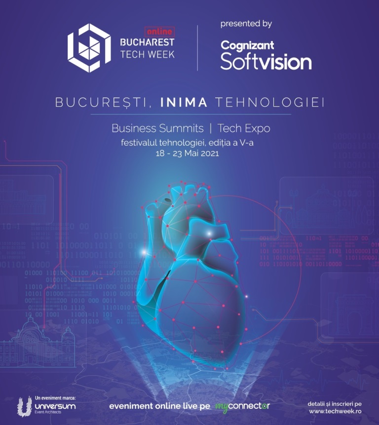 Între 18 și 23 mai are loc a V-a ediție a Festivalului tehnologiei, Bucharest Tech Week