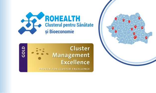 ROHEALTH – Clusterul pentru Sănătate și Bioeconomie a primit certificarea GOLD Label pentru management