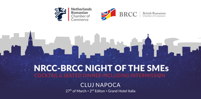 NRCC Night of the SMEs: 27 martie, Cluj-Napoca