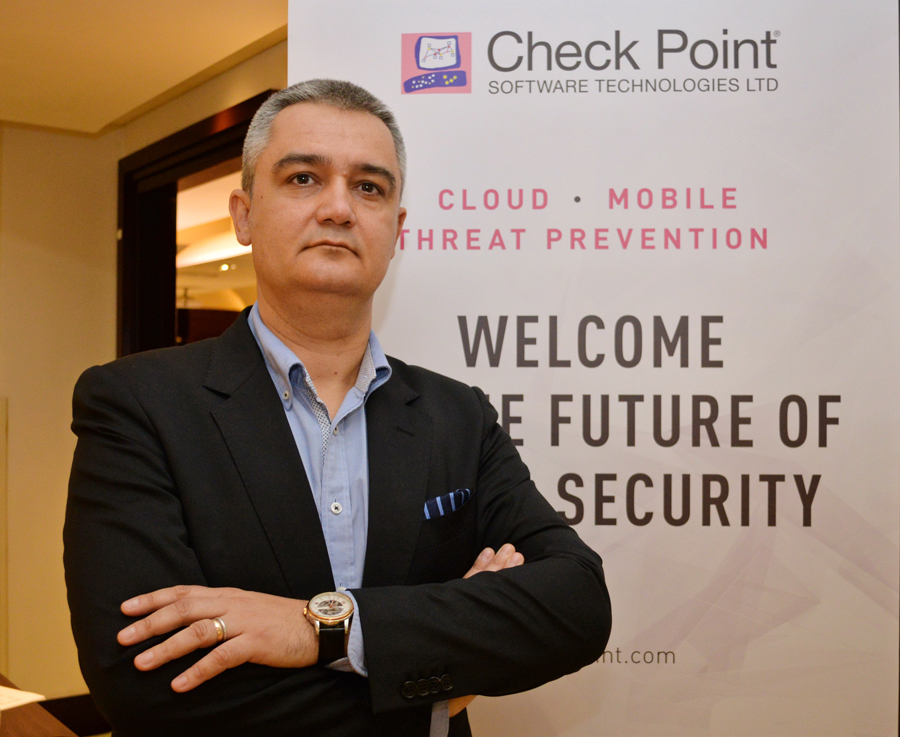 Sebastian Bănică, Country Manager Checkpoint Romania & Bulgaria: În România, în anumite verticale de business atacurile cibernetice sunt peste media  la nivel mondial
