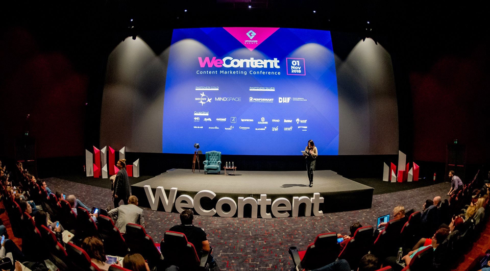 WeContent, conferința anului în content marketing, va avea loc în perioada 7-8 noiembrie în București