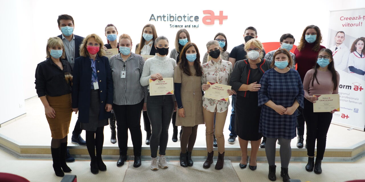 Primii 5 absolvenți ai “Perform a+” din acest an s-au alăturat echipei Antibiotice