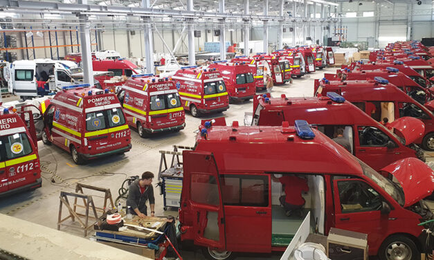 Producătorul de ambulanţe Deltamed deschide o nouă fabrică la Aiud
