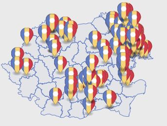 Guvernul a lansat harta interactivă „România sprijină Republica Moldova”