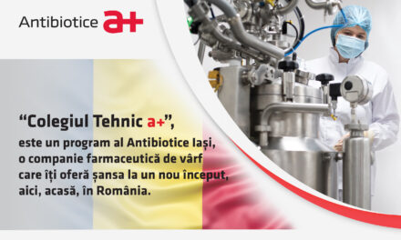 Antibiotice Iași a dat startul programului “Colegiul Tehnic a+”, prin care își propune recrutarea de noi angajați din mediul rural