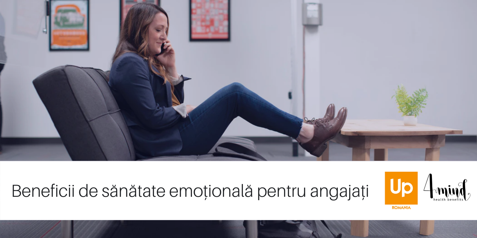 Clienții Up-Achiziții.ro au acces la abonamentele 4mind de sănătate emoțională pentru angajați